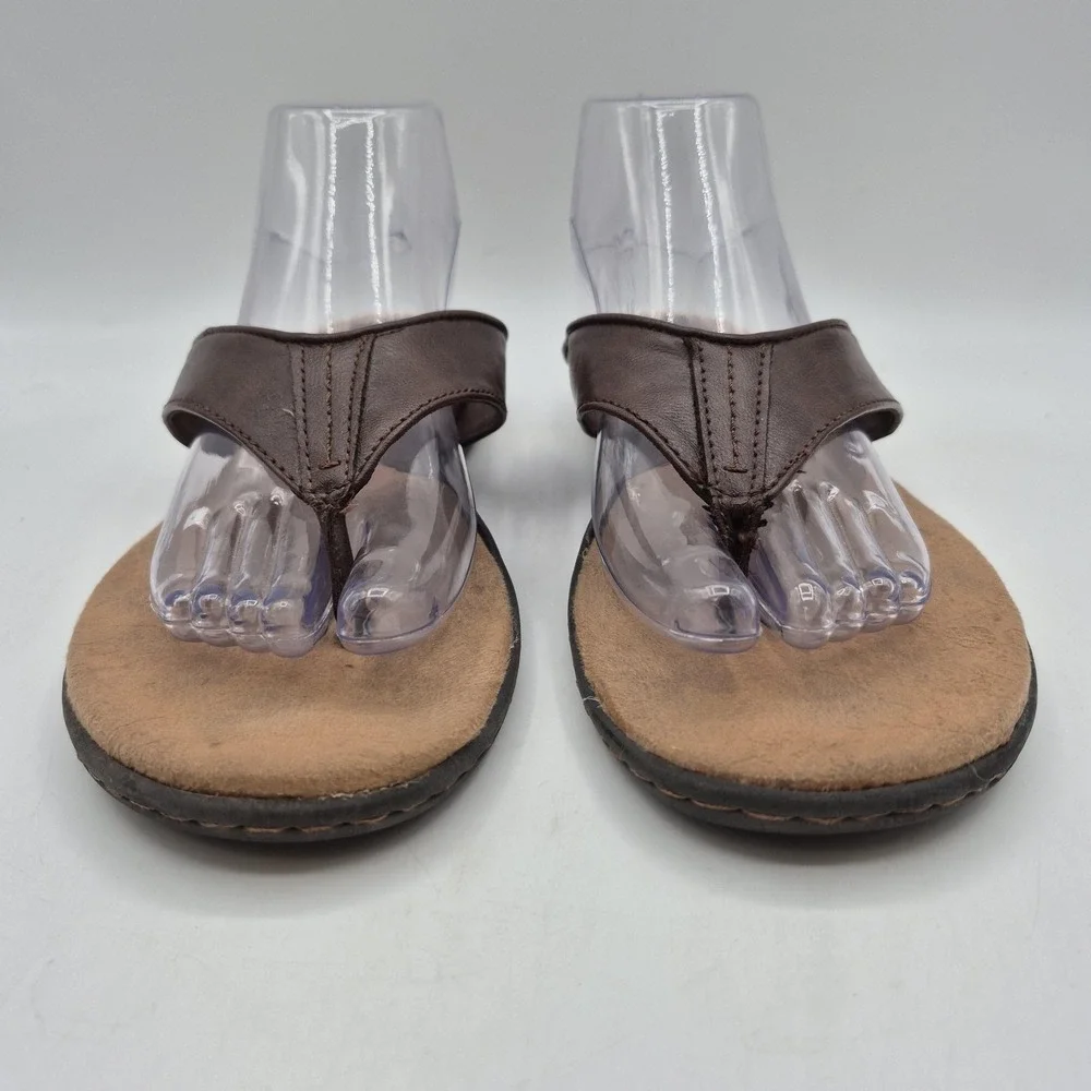 B.o.c Sandals Mens Size 10 Brown Thong‎ Flip Flop Comfort Shoes Casual Beach